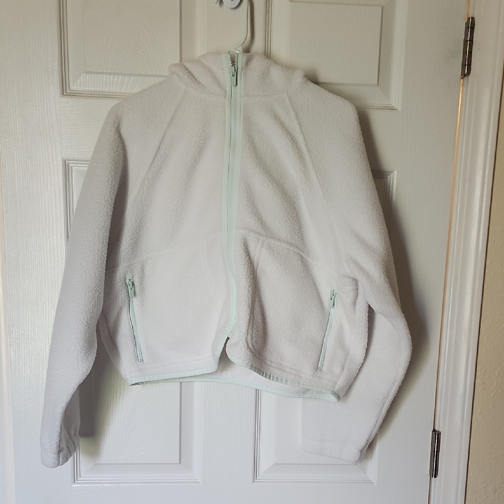 Aritzia Sunday Best Polar Fleece Zip-Up Jacket